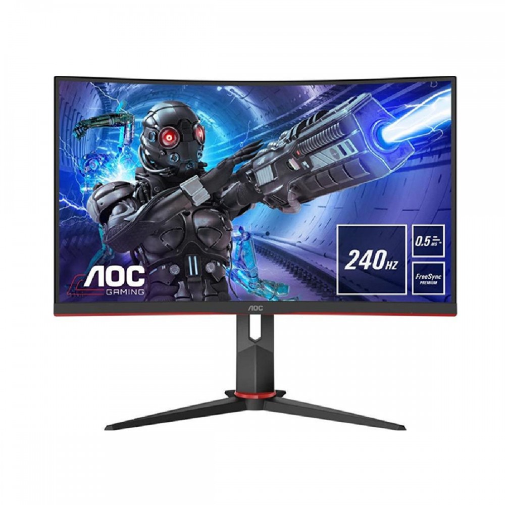 AOC C27G2ZE/BK Curved Led Gaming Monitor 27' (C27G2ZE) (AOCC27G2ZE)