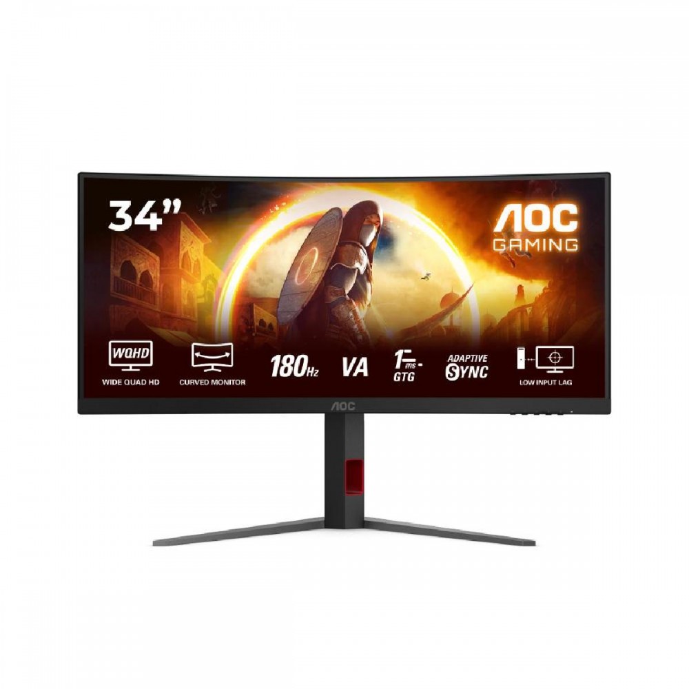 AOC CU34G4 QHD VA Curved Gaming Monitor 34 AOC CU34G4 QHD VA Curved Gaming Monitor 34