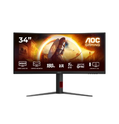AOC CU34G4 QHD VA Curved Gaming Monitor 34
