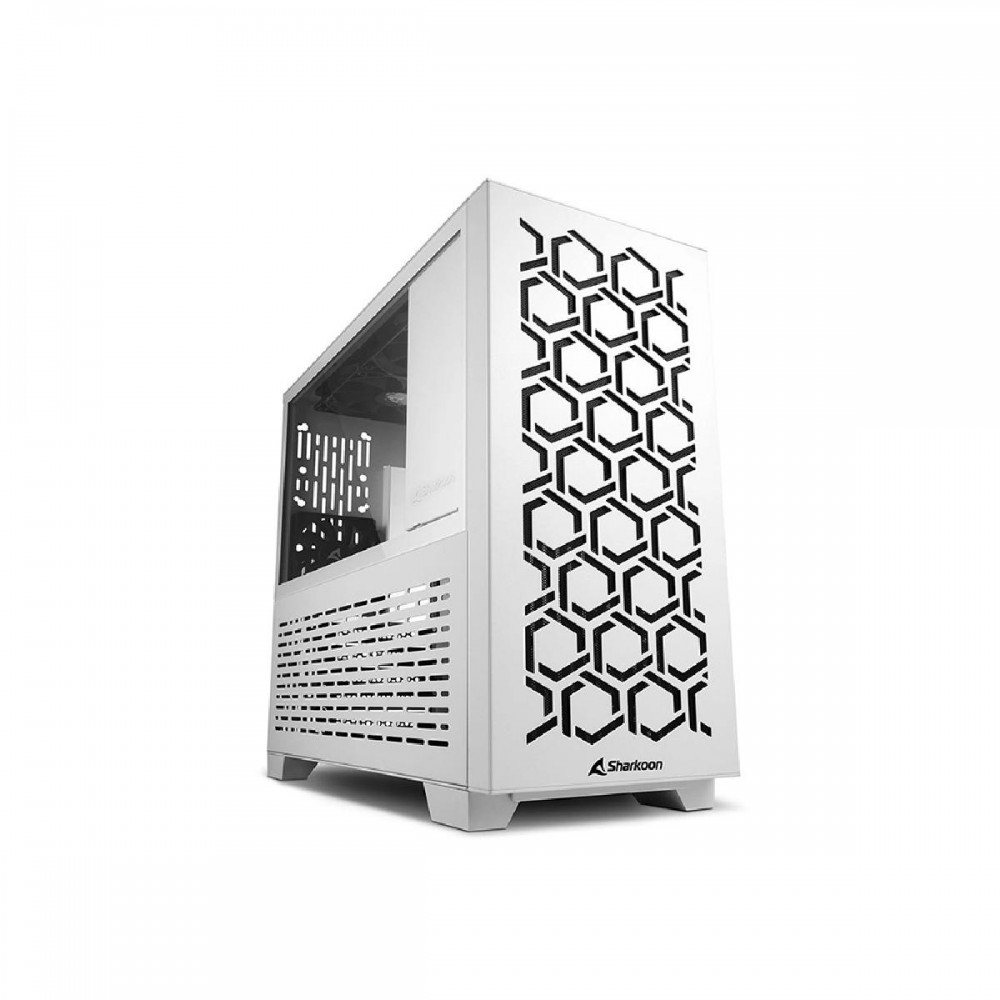 Sharkoon MS-Y1000 Midi Tower Κουτί Υπολογιστή Λευκό (34038206) (SHR34038206)