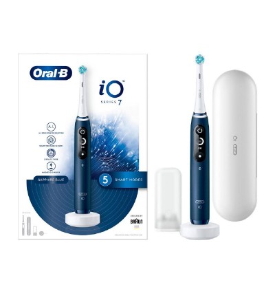 Oral-B iO Series 7 Electric Toothbrush Sapphire Blue (80365438) (BRA80365438) Oral-B iO Series 7 Electric Toothbrush Sapphire Blue (80365438) (BRA80365438)