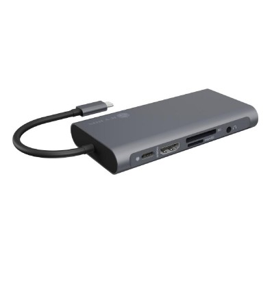 RaidSonic ICY BOX USB-C Docking Station με HDMI 4K PD Ethernet και σύνδεση 2 Οθονών Γκρι (IB-DK4040-CPD) (RSCIB-DK4040-CPD) RaidSonic ICY BOX USB-C Docking Station με HDMI 4K PD Ethernet και σύνδεση 2 Οθονών Γκρι (IB-DK4040-CPD) (RSCIB-DK4040-CPD)