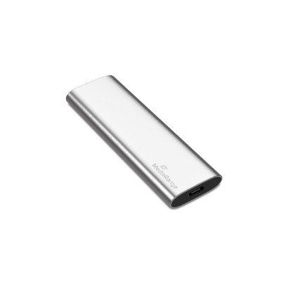 MediaRange Εξωτερικός Σκληρός Δίσκος SSD USB Type-C 240GB (Silver) (MR1101)