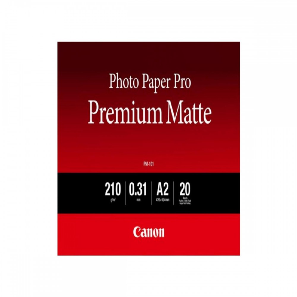 Canon Φωτογραφικό Χαρτί Premium Matte A2 (8657B017) (CAN-PM101A2) Canon Φωτογραφικό Χαρτί Premium Matte A2 (8657B017) (CAN-PM101A2)
