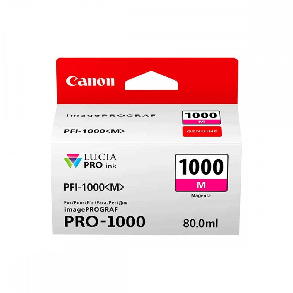 Canon Μελάνι Inkjet PFI1000M Magenta  (0548C001) (CANPFI-1000M) Canon Μελάνι Inkjet PFI1000M Magenta  (0548C001) (CANPFI-1000M)
