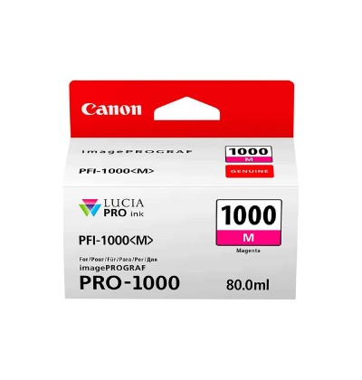 Canon Μελάνι Inkjet PFI1000M Magenta  (0548C001) (CANPFI-1000M) Canon Μελάνι Inkjet PFI1000M Magenta  (0548C001) (CANPFI-1000M)