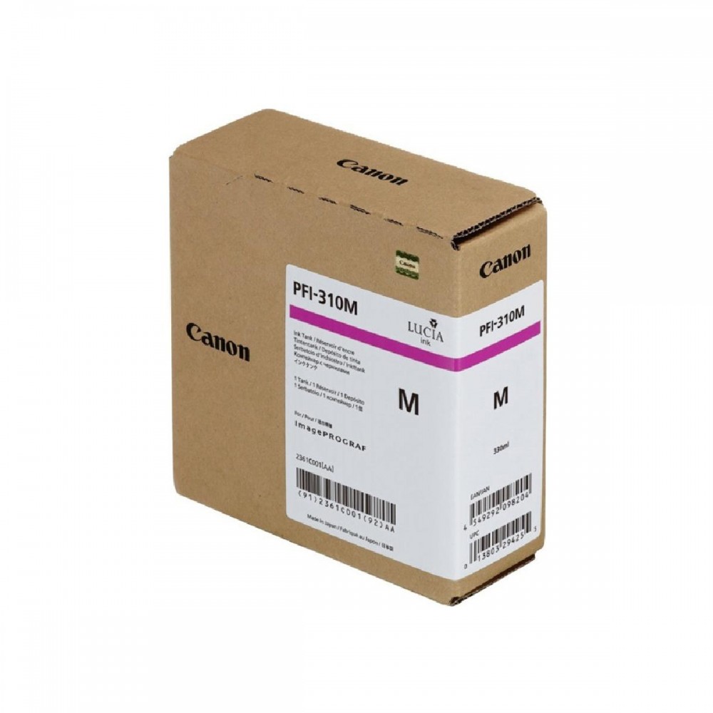 Canon Pigment Μελάνι Inkjet PFI-310 Magenta (2361C001) (CAN-PFI310M) Canon Pigment Μελάνι Inkjet PFI-310 Magenta (2361C001) (CAN-PFI310M)