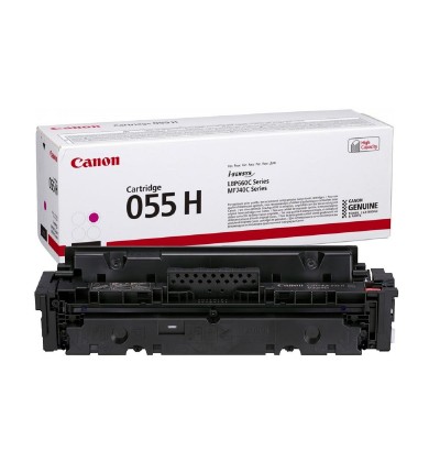 CANON 055H TONER MAGENTA HC for LBP660C/MF740C SERIES (5.9k) (3018C002) (CAN-055MH) CANON 055H TONER MAGENTA HC for LBP660C/MF740C SERIES (5.9k) (3018C002) (CAN-055MH)
