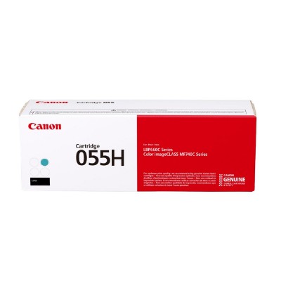 CANON LBP660C/MF740C SERIES TONER CYAN HC (5.9k) (3019C002) (CAN-055CH) CANON LBP660C/MF740C SERIES TONER CYAN HC (5.9k) (3019C002) (CAN-055CH)