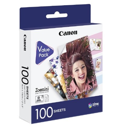 Canon Zink Photo paper 5x7.5 (100 sheets) (6135C003) (CAN-ZINK100) Canon Zink Photo paper 5x7.5 (100 sheets) (6135C003) (CAN-ZINK100)