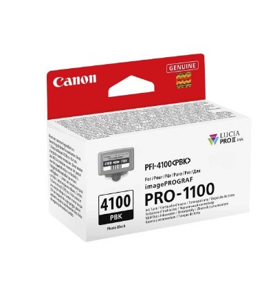 Canon Μελάνι Inkjet PFI4100PBK Photo Black (6777C001) (CANPFI-4100PBK)