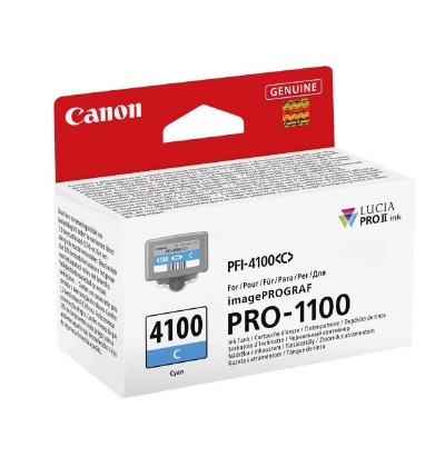 Canon Μελάνι Inkjet PFI4100C Cyan (6778C001) (CANPFI-4100C) Canon Μελάνι Inkjet PFI4100C Cyan (6778C001) (CANPFI-4100C)