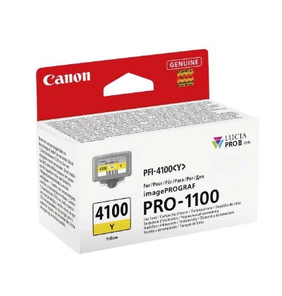 Canon Μελάνι Inkjet PFI4100Y Yellow (6780C001) (CANPFI-4100Y)