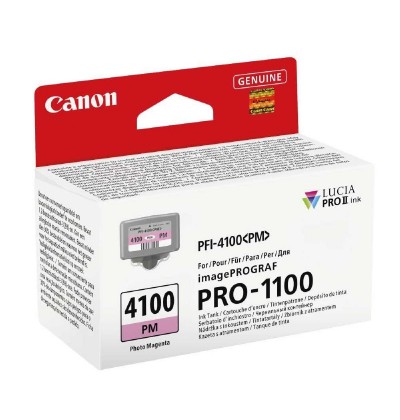 Canon Μελάνι Inkjet PFI4100PM Photo Magenta (6782C001) (CANPFI-4100PM)
