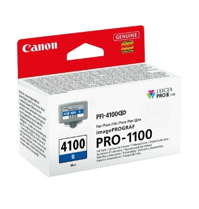 Canon Μελάνι Inkjet PFI4100B Blue (6786C001) (CANPFI-4100B)