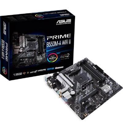 Asus Prime B550M-A WIFI II Motherboard Micro ATX με AMD AM4 Socket (90MB19X0-M0EAY0) (ASU90MB19X0-M0EAY0) Asus Prime B550M-A WIFI II Motherboard Micro ATX με AMD AM4 Socket (90MB19X0-M0EAY0) (ASU90MB19X0-M0EAY0)