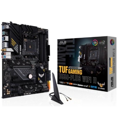 ASUS TUF GAMING B550-PLUS WIFI II AMD B550 Socket AM4 ATX (90MB19U0-M0EAY0) (ASU90MB19U0-M0EAY0) ASUS TUF GAMING B550-PLUS WIFI II AMD B550 Socket AM4 ATX (90MB19U0-M0EAY0) (ASU90MB19U0-M0EAY0)