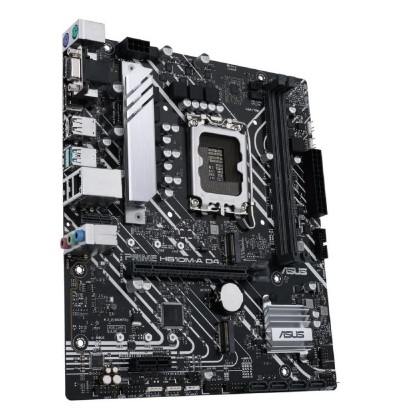 Asus Prime H610M-A D4-CSM Motherboard Micro ATX με Intel 1700 Socket (90MB19P0-M0EAYC) (ASU90MB19P0-M0EAYC)