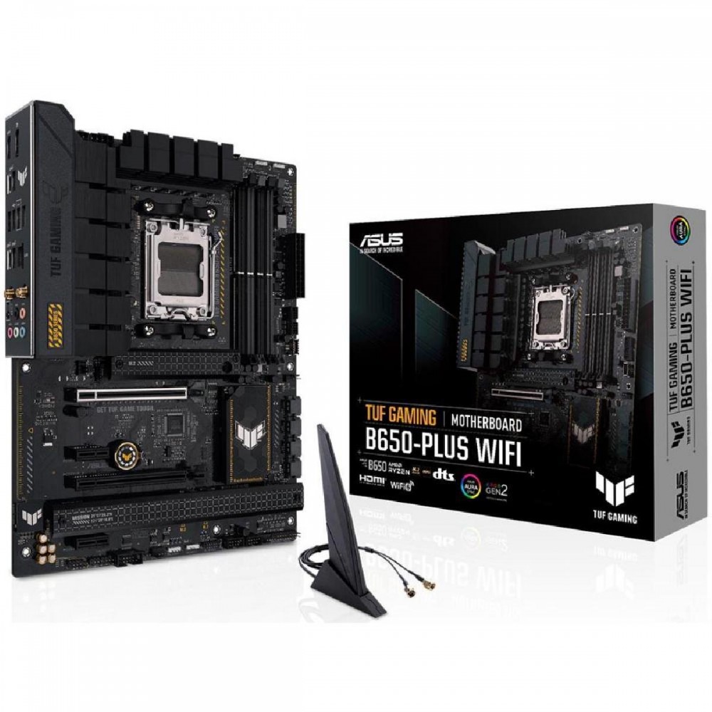 ASUS TUF GAMING B650-PLUS WIFI AMD B650 Socket AM5 ATX (90MB1BZ0-M0EAY0) (ASU90MB1BZ0-M0EAY0) ASUS TUF GAMING B650-PLUS WIFI AMD B650 Socket AM5 ATX (90MB1BZ0-M0EAY0) (ASU90MB1BZ0-M0EAY0)