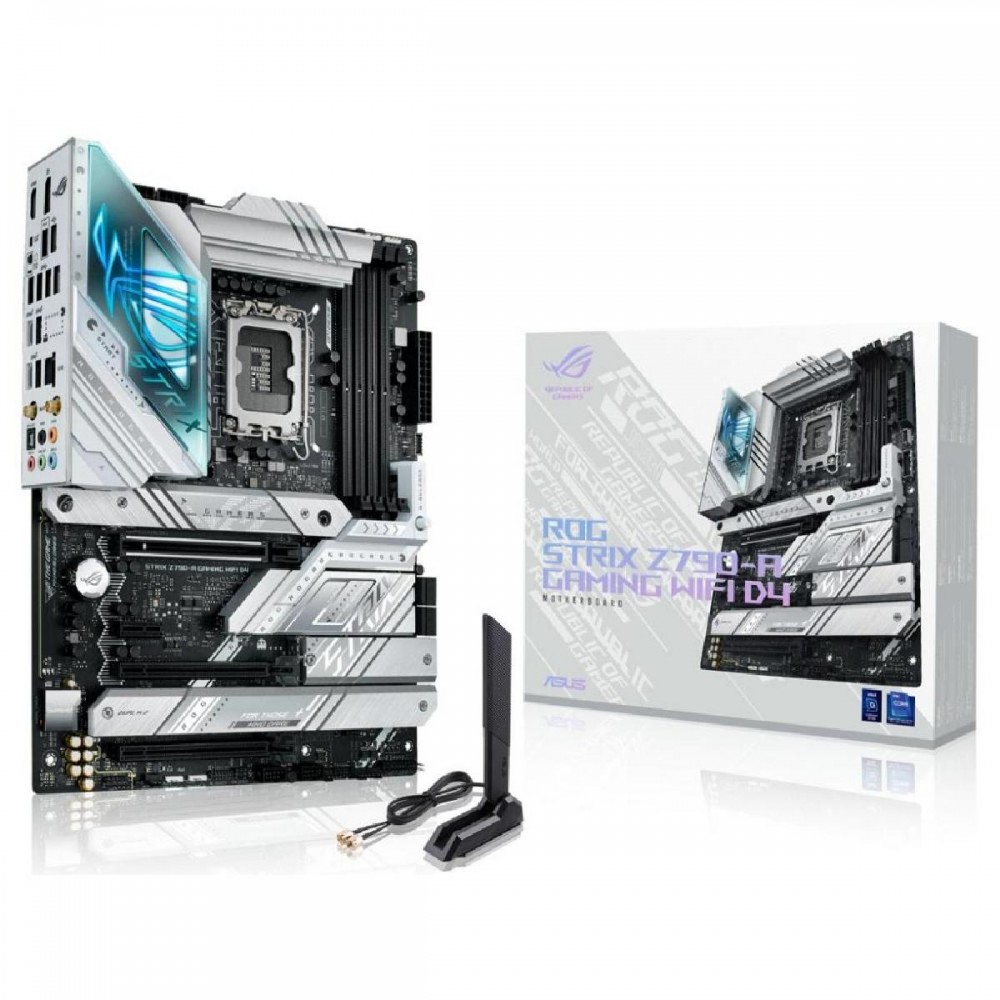 ASUS ROG STRIX Z790-A GAMING WIFI D4 Intel Z790 LGA 1700 ATX (90MB1CN0-M0EAY0) (ASU90MB1CN0-M0EAY0) ASUS ROG STRIX Z790-A GAMING WIFI D4 Intel Z790 LGA 1700 ATX (90MB1CN0-M0EAY0) (ASU90MB1CN0-M0EAY0)