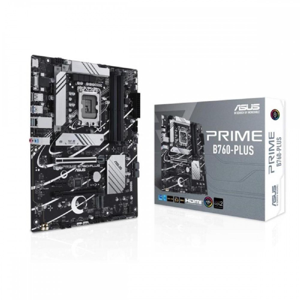 ASUS PRIME B760-PLUS Intel B760 LGA 1700 ATX (90MB1EF0-M1EAY0) (ASU90MB1EF0-M1EAY0)