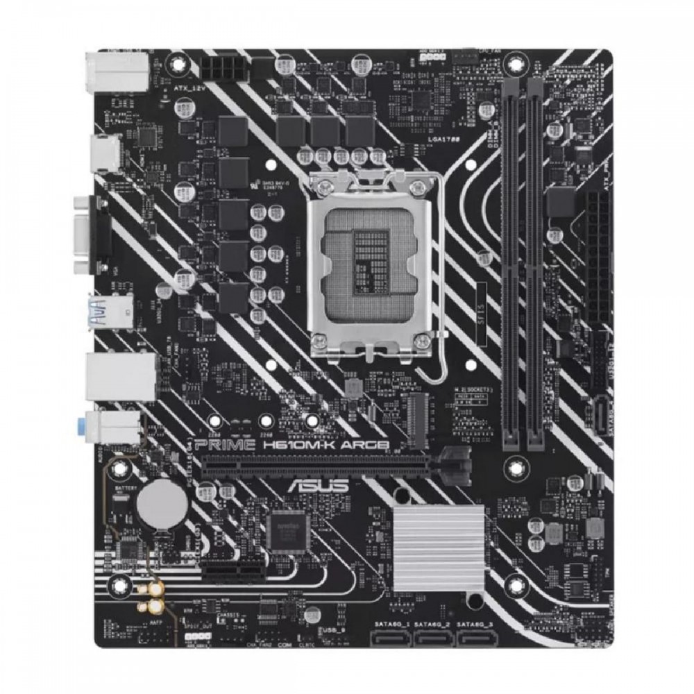 Asus Prime H610M-K Motherboard Micro ATX με Intel 1700 Socket (90MB1GA0-M0EAY0) (ASU90MB1GA0-M0EAY0) Asus Prime H610M-K Motherboard Micro ATX με Intel 1700 Socket (90MB1GA0-M0EAY0) (ASU90MB1GA0-M0EAY0)