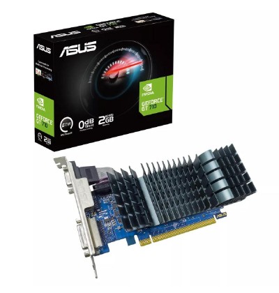 Asus GeForce GT 710 2GB GDDR3 Evo (90YV0ALA-M0NA00) (ASU90YV0ALA-M0NA00)