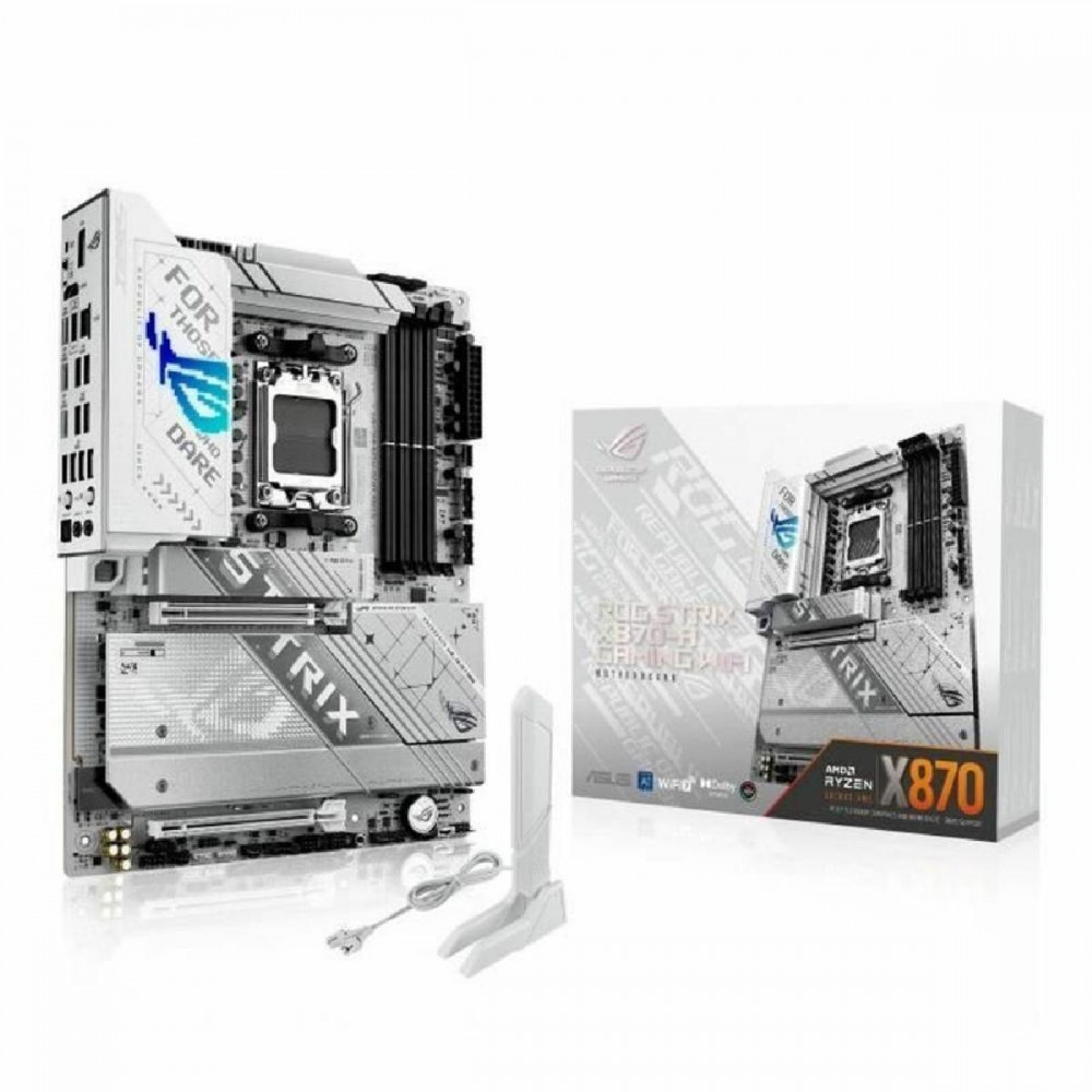 ASUS ROG STRIX X870-A GAMING WIFI AMD X870 Socket AM5 ATX (90MB1IF0-M0EAY0) (ASU90MB1IF0-M0EAY0) ASUS ROG STRIX X870-A GAMING WIFI AMD X870 Socket AM5 ATX (90MB1IF0-M0EAY0) (ASU90MB1IF0-M0EAY0)