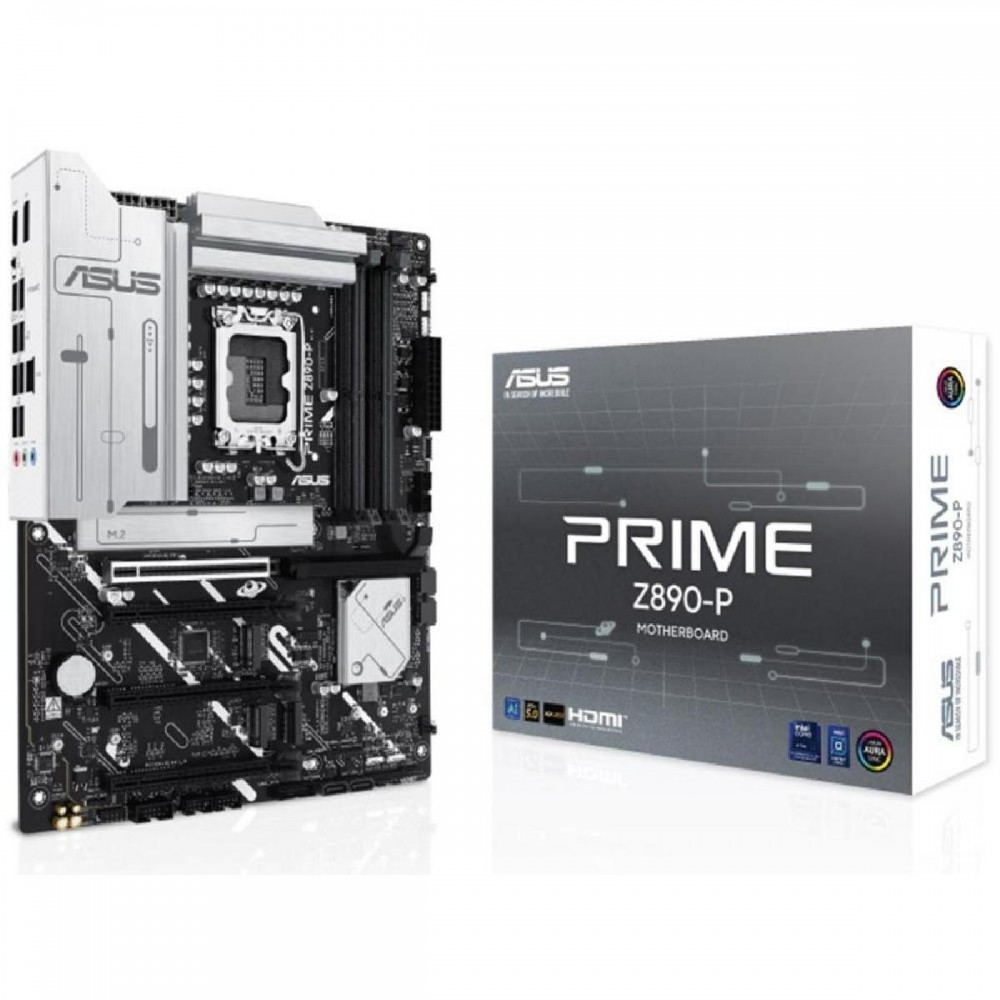 ASUS PRIME Z890-P Intel Z890 LGA 1851 (Socket V1) ATX motherboard (90MB1I50-M0EAY0) (ASU90MB1I50-M0EAY0) ASUS PRIME Z890-P Intel Z890 LGA 1851 (Socket V1) ATX motherboard (90MB1I50-M0EAY0) (ASU90MB1I50-M0EAY0)