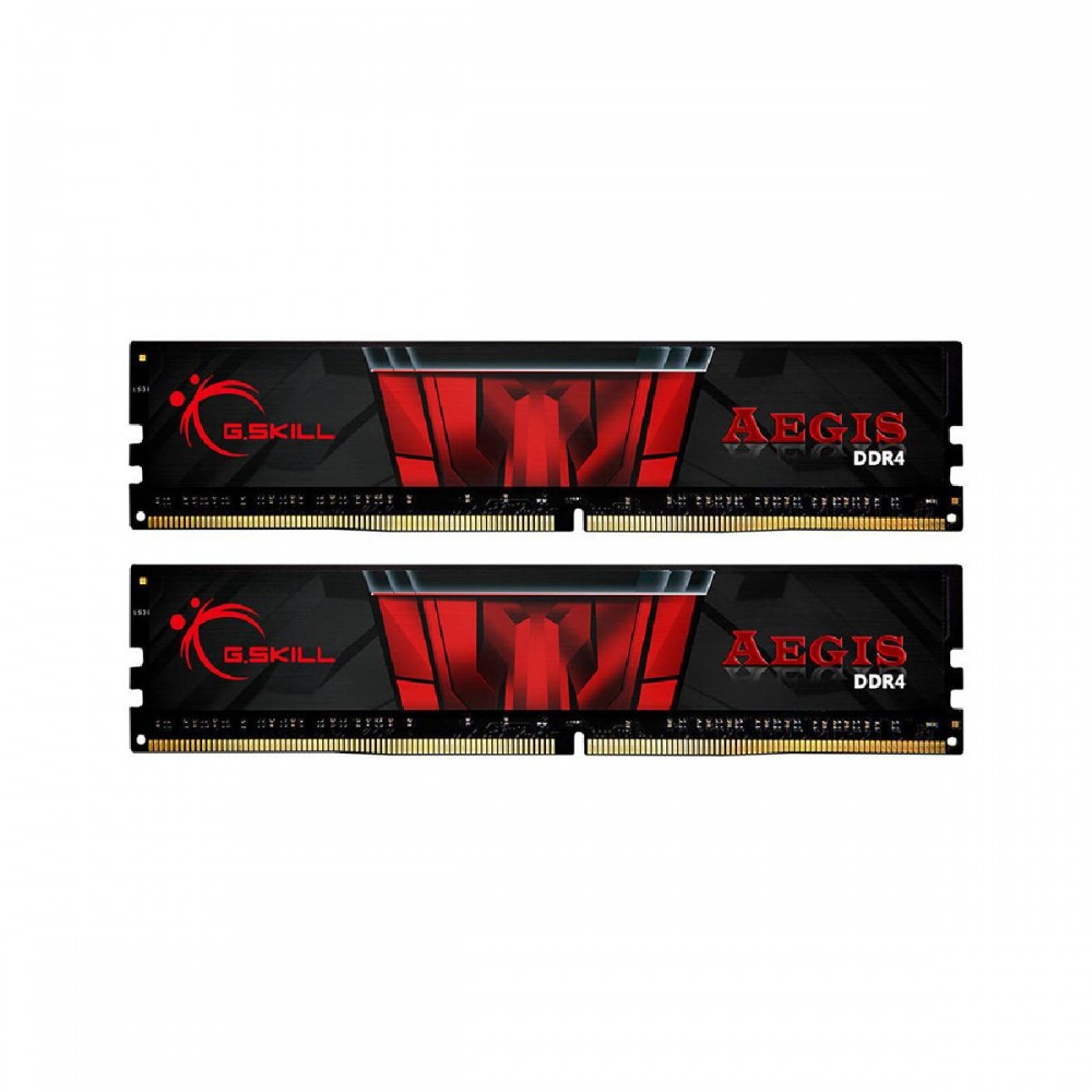 G.Skill RAM Aegis DDR4 3200MHz 16GB Kit (2x8GB) (F4-3200C16D-16GIS) (GSKF43200C16D16GIS) G.Skill RAM Aegis DDR4 3200MHz 16GB Kit (2x8GB) (F4-3200C16D-16GIS) (GSKF43200C16D16GIS)