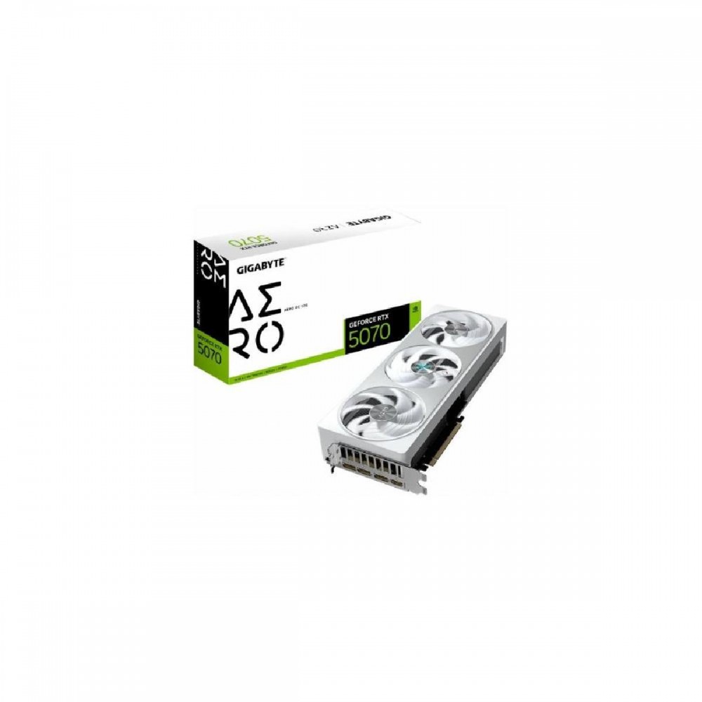 Gigabyte GeForce RTX 5070 12GB GDDR7 Aero OC (GV-N5070AERO OC-12GD) (GIGGV-N5070AERO OC-12GD) Gigabyte GeForce RTX 5070 12GB GDDR7 Aero OC (GV-N5070AERO OC-12GD) (GIGGV-N5070AERO OC-12GD)