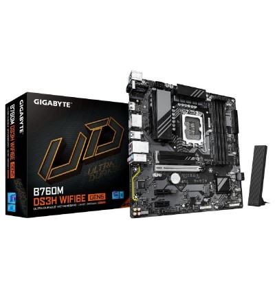 Gigabyte B760M DS3H GEN5 Motherboard Micro ATX με Intel 1700 Socket (B760M DS3H GEN5) (GIGB760MDS3HGEN5) Gigabyte B760M DS3H GEN5 Motherboard Micro ATX με Intel 1700 Socket (B760M DS3H GEN5) (GIGB760MDS3HGEN5)