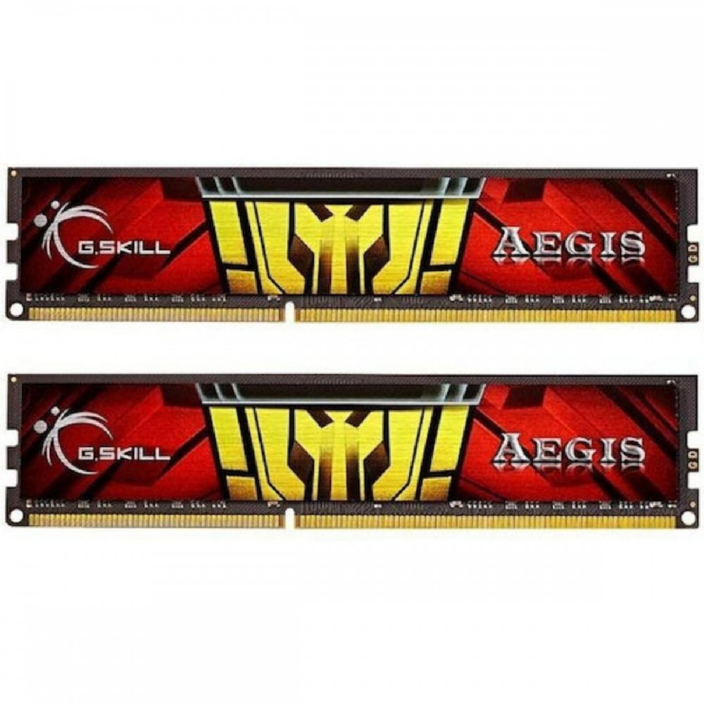 G.Skill Aegis DDR3 16GB RAM με 2x8GB Modules και Ταχύτητα 1333 για Desktop (F3-1333C9D-16GIS)