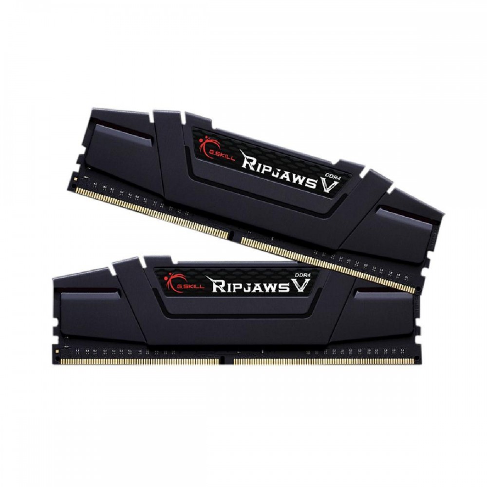 G.Skill RAM Ripjaws V DDR4 3200MHz 16GB Kit (2x8GB) (F4-3200C16D-16GVKB) G.Skill RAM Ripjaws V DDR4 3200MHz 16GB Kit (2x8GB) (F4-3200C16D-16GVKB)