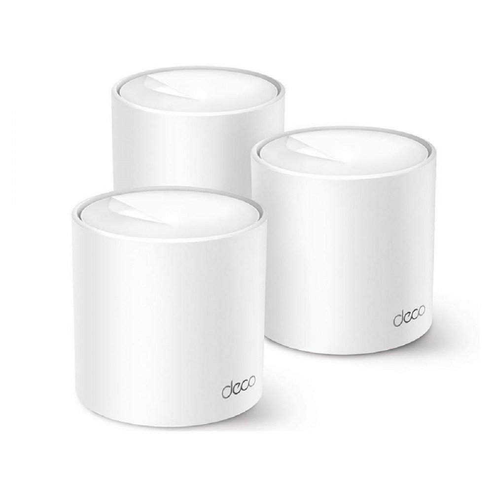 TP-LINK Deco X10 AX1500 Whole Home Mesh Wi-Fi 6 System Dual Band (2.4 and 5GHz) (DECO X10(3-PACK) (TPDECOX10-3PACK) TP-LINK Deco X10 AX1500 Whole Home Mesh Wi-Fi 6 System Dual Band (2.4 and 5GHz) (DECO X10(3-PACK) (TPDECOX10-3PACK)