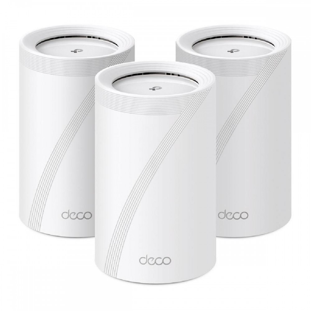 TP-LINK BE9300 Whole Home Mesh Wi-Fi 7 System Tri-Band (DECO BE65(3-PACK)) (TPDECOBE65-3PACK) TP-LINK BE9300 Whole Home Mesh Wi-Fi 7 System Tri-Band (DECO BE65(3-PACK)) (TPDECOBE65-3PACK)