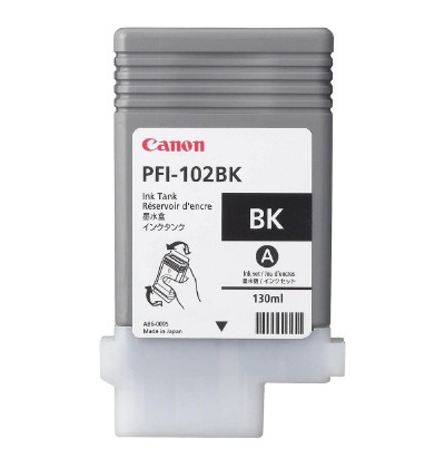 Canon Μελάνι Inkjet PFI-102BK Black (0895B001) (CANLF-102BK)