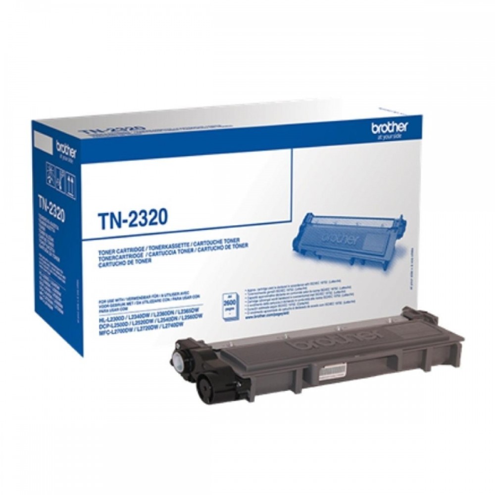 Toner Brother TN-2320 Black HC (TN-2320) (BRO-TN-2320) Toner Brother TN-2320 Black HC (TN-2320) (BRO-TN-2320)