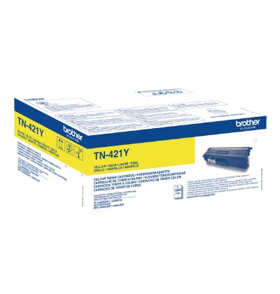 Toner Brother TN-421Y Yellow (TN-421Y) (BRO-TN-421Y) Toner Brother TN-421Y Yellow (TN-421Y) (BRO-TN-421Y)