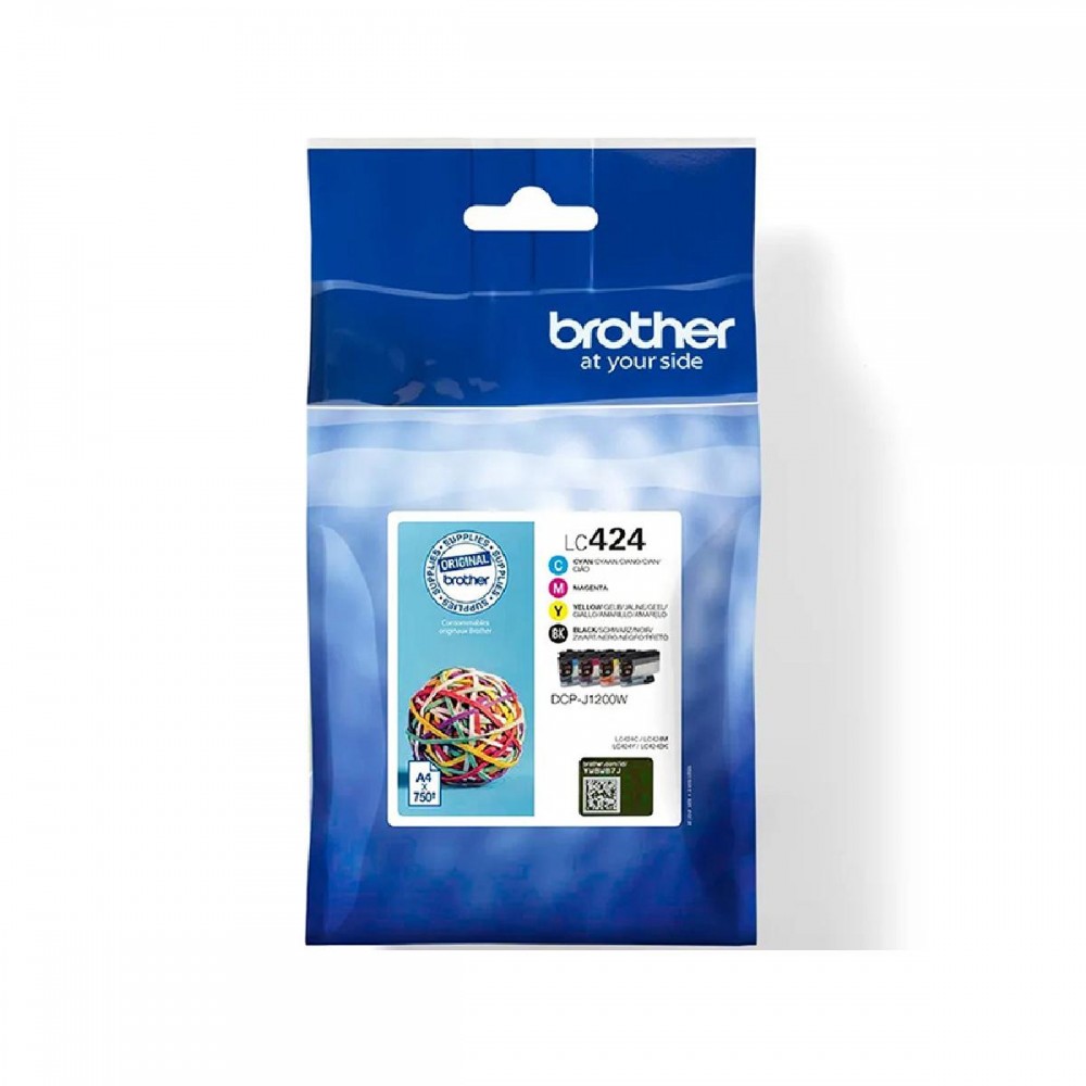 Brother Μελάνι Inkjet LC424VAL Multipack (LC424VAL) (BRO-LC-424VAL)