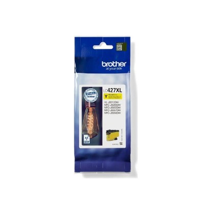 Brother Μελάνι Inkjet LC427XLY Yellow (LC427XLY) (BRO-LC-427XLY)