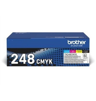 Brother  4 X 1000 Page Std Yield Toners for Colourled Range (TN248VAL) (BROTN248VAL) Brother  4 X 1000 Page Std Yield Toners for Colourled Range (TN248VAL) (BROTN248VAL)