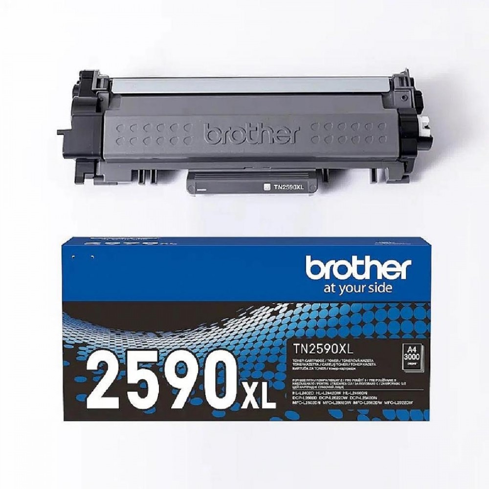 Toner Brother TN-2590XL 3K (TN2590XL) (BRO-TN-2590XL) Toner Brother TN-2590XL 3K (TN2590XL) (BRO-TN-2590XL)
