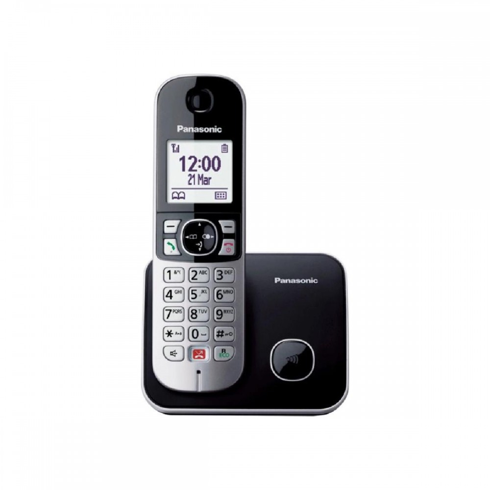 Ασύρματο Τηλέφωνο Panasonic KX-TG6851GRB Μαύρο (KX-TG6851GRB) (PANKXTG6851GRB) Ασύρματο Τηλέφωνο Panasonic KX-TG6851GRB Μαύρο (KX-TG6851GRB) (PANKXTG6851GRB)