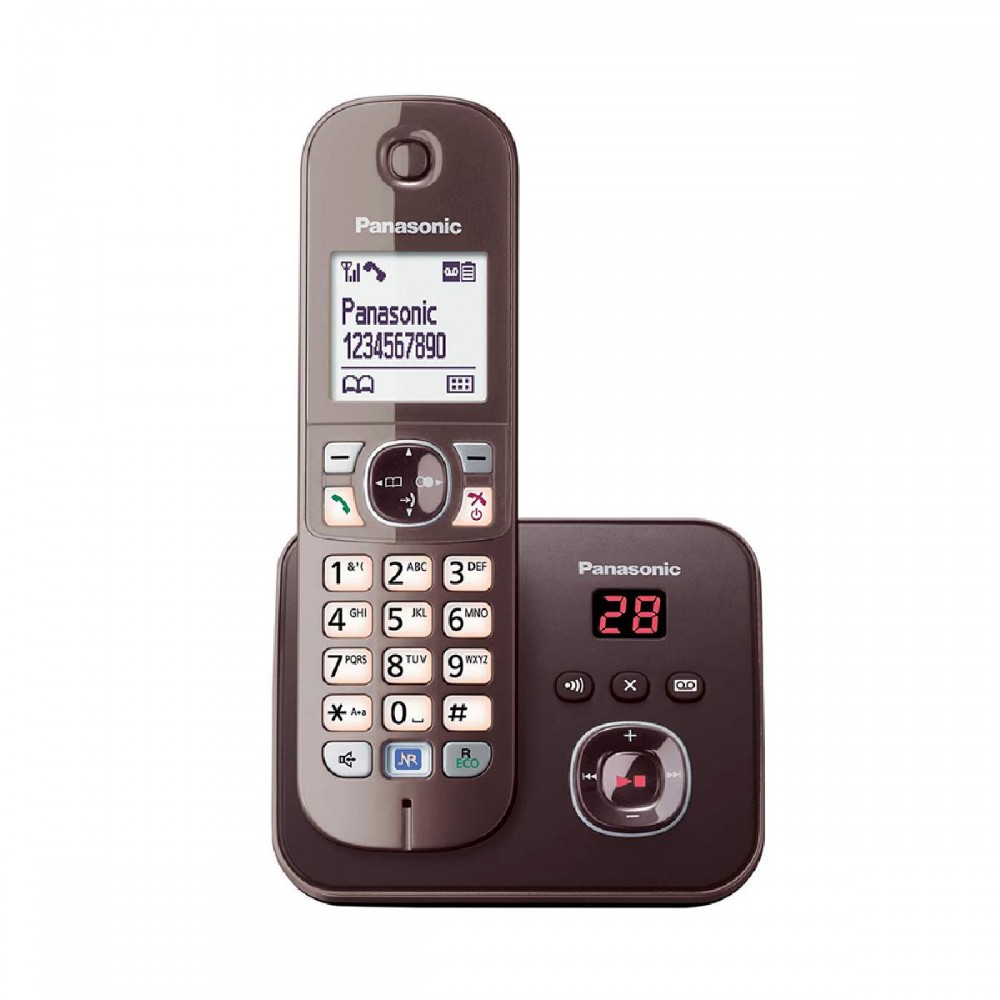 Ασύρματο Τηλέφωνο Panasonic KX-TG6821GA Mocca-Brown (KX-TG6821GA) (PANKX-TG6821GA) Ασύρματο Τηλέφωνο Panasonic KX-TG6821GA Mocca-Brown (KX-TG6821GA) (PANKX-TG6821GA)