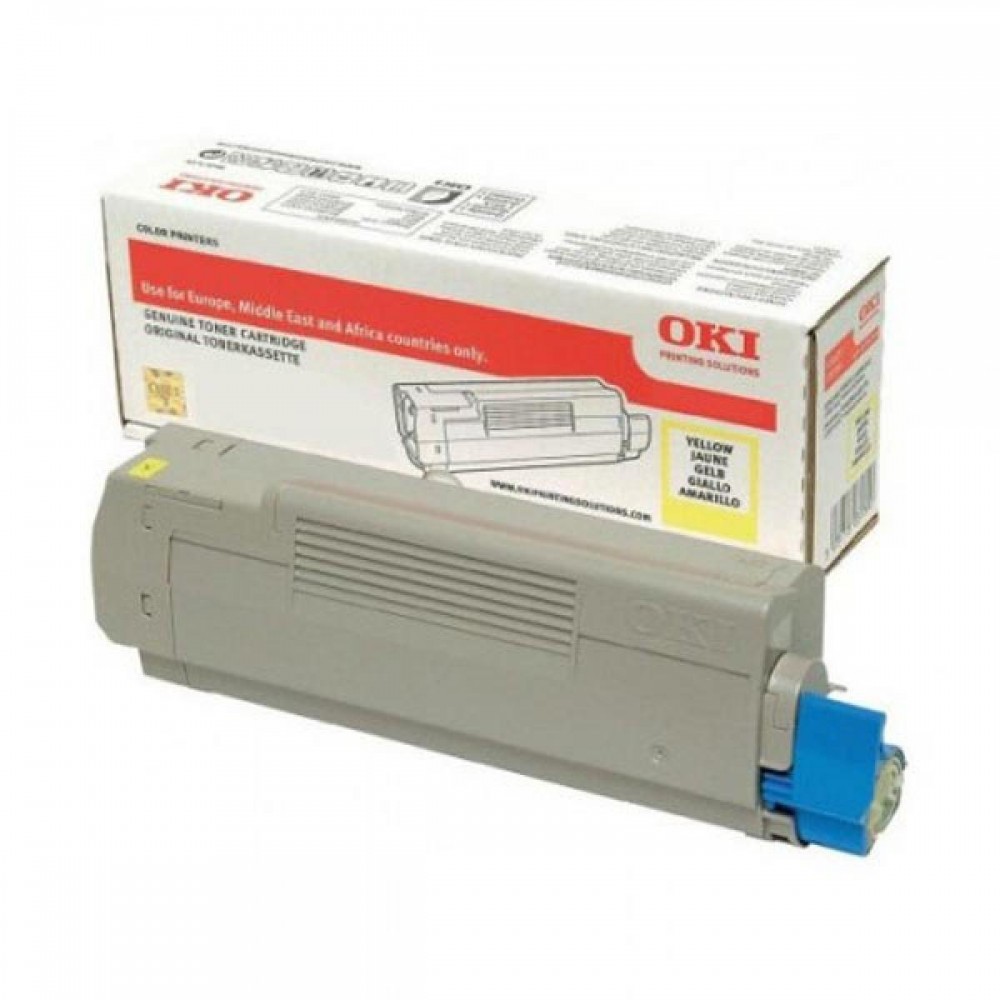OKI C532/MC573 TNR YELLOW HC 6K (46490605) (OKI-C532-YHC) OKI C532/MC573 TNR YELLOW HC 6K (46490605) (OKI-C532-YHC)