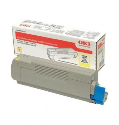 OKI C532/MC573 TNR YELLOW HC 6K (46490605) (OKI-C532-YHC)