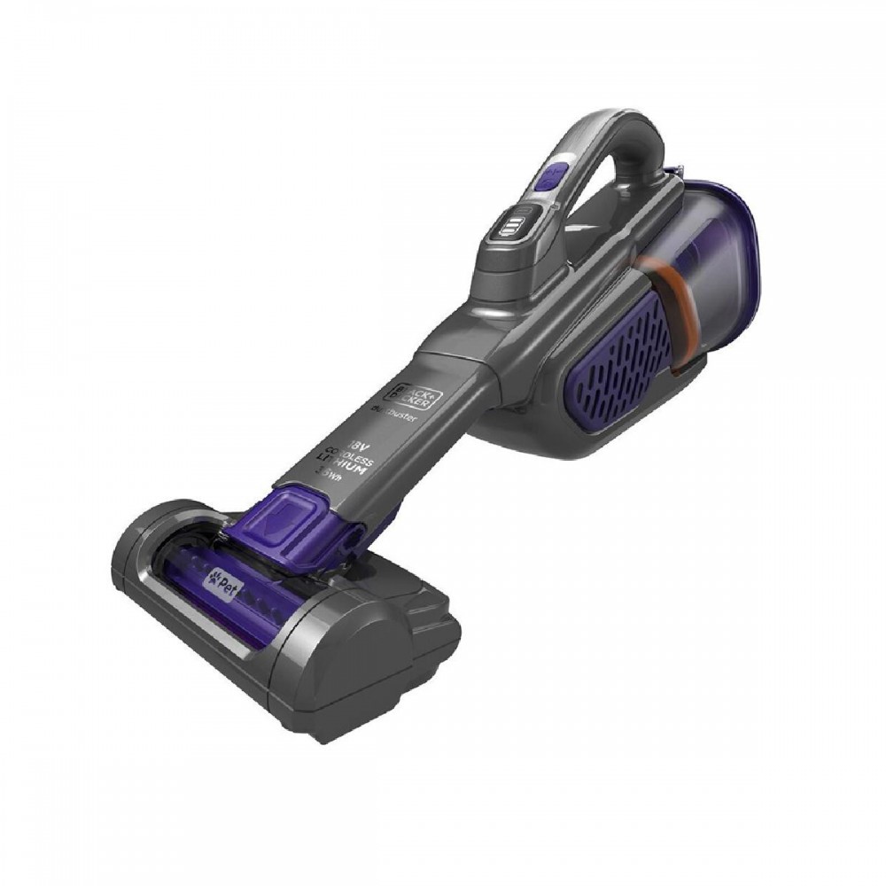 Black & Decker BHHV520BFP Επαναφορτιζόμενο Σκουπάκι Χειρός 18V Μωβ (BHHV520BFP) (BDEBHHV520BFP) Black & Decker BHHV520BFP Επαναφορτιζόμενο Σκουπάκι Χειρός 18V Μωβ (BHHV520BFP) (BDEBHHV520BFP)