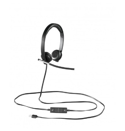 Logitech H650e Stereo Headset On-Ear Wired (981-000519) (LOGH650EBK)