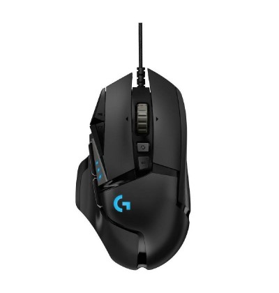 Logitech USB G502 Hero Black Gaming Mouse (910-005470) (LOGG502H)